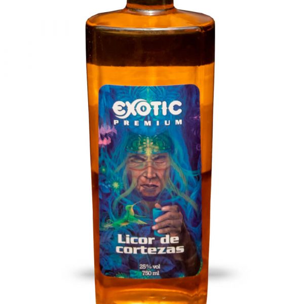 Licor de Cortezas Amazónicas Botella de 750ml Marca Exotic